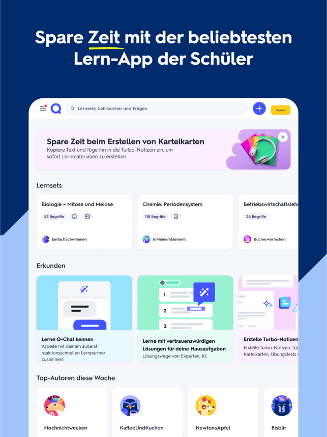 ‎Quizlet: Karteikarten mit KI Screenshot