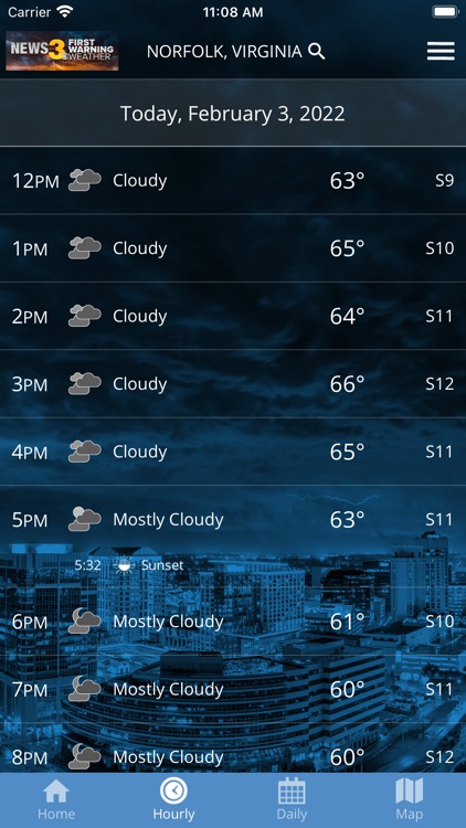 News 3's First Warning Weather screenshot-3