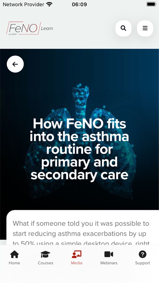 #6. FeNO Learn by NIOX® (iOS) 来自: NIOX Group PLC