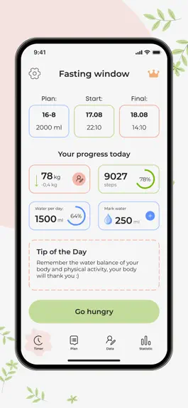 Game screenshot BeSlim - intermittent fasting hack