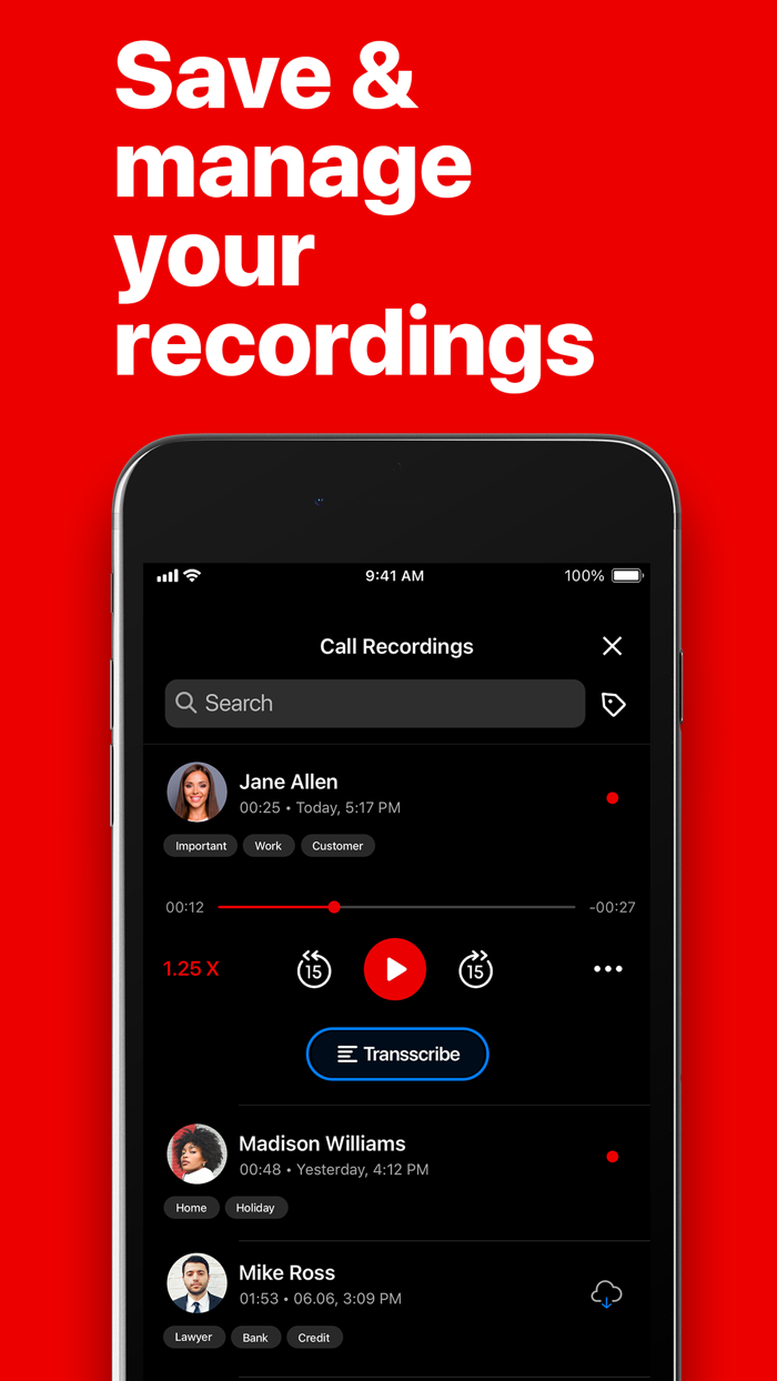 Call Recorder App - CallBox
