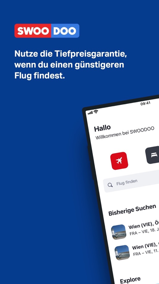 SWOODOO: Flüge, Hotels & Autos - 234.0.0 - (iOS)