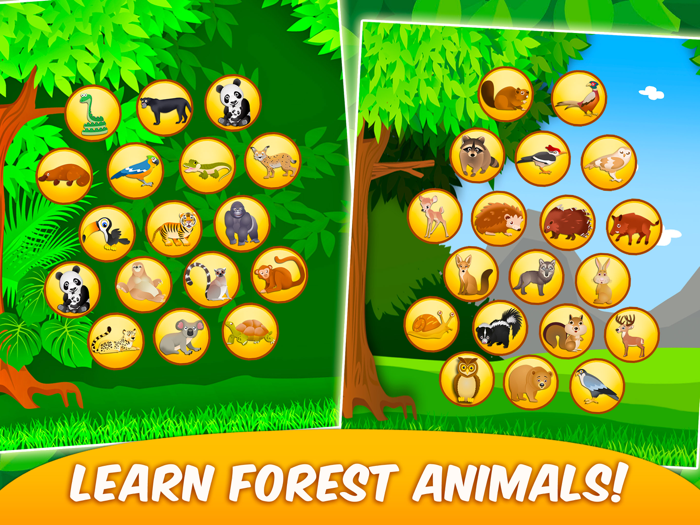 ForestToddlers Coloring Games