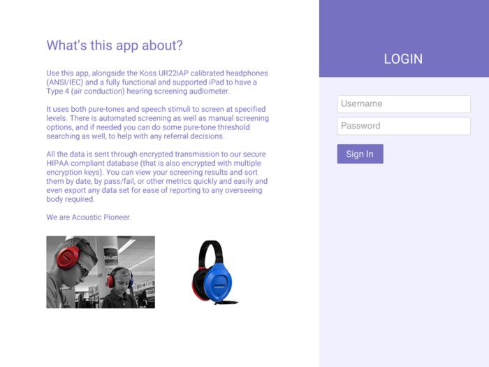 Air-Conduction Audiometer