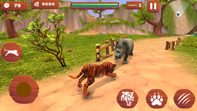 Angry Wild Tiger Simulator 3D Screenshot