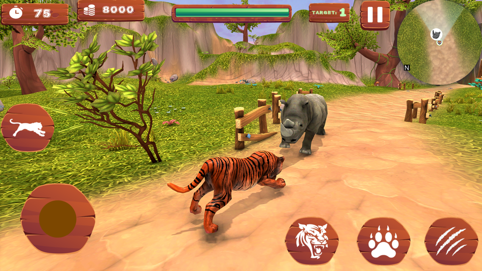 Angry Wild Tiger Simulator 3D - 2.0 - (iOS)