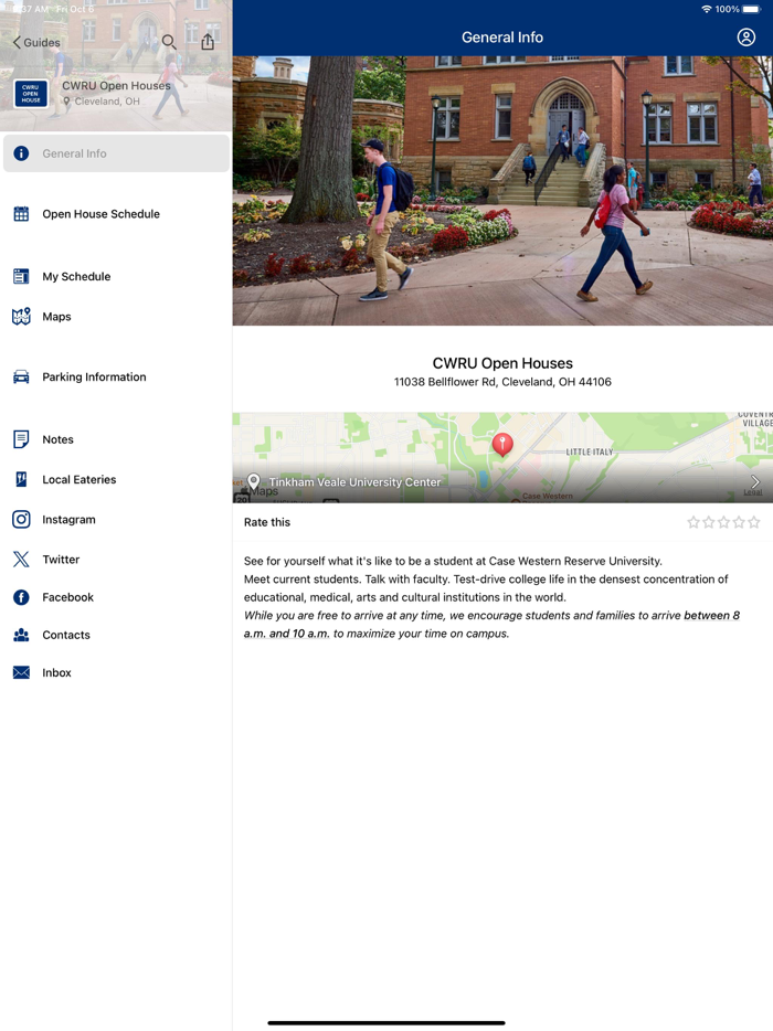 Case Western Reserve Guides