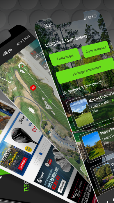 The Golfers App Screenshot