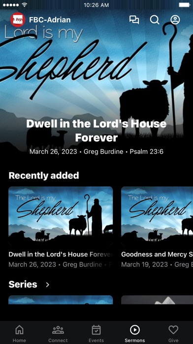 Faith Baptist Church Adrian Screenshot