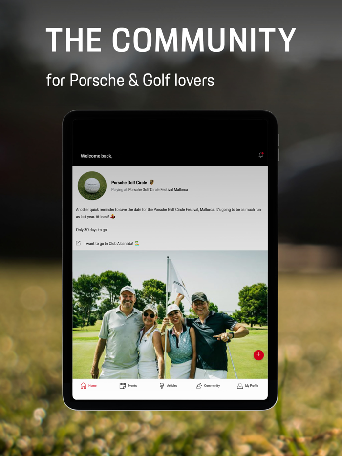 Porsche Golf Circle App