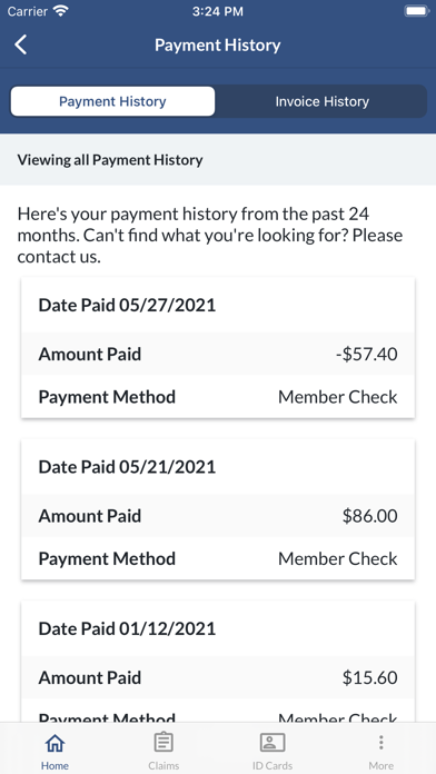Medica Member Screenshot