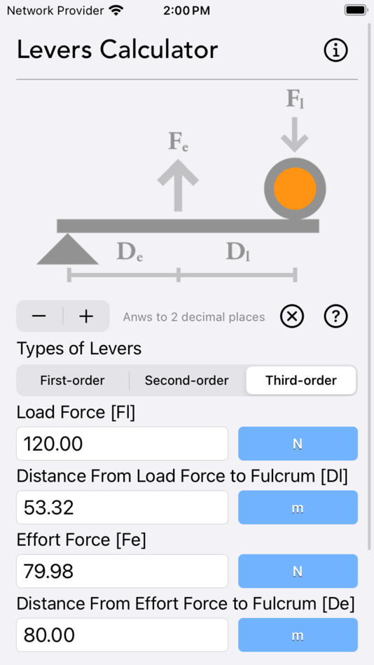 #1. Levers Calculator (iOS) 由: Nitrio