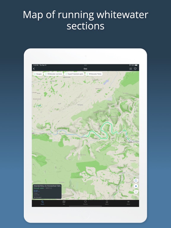 RiverApp - River levels iPad screenshot 6 - Weather app