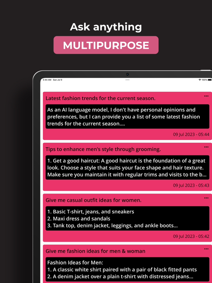 Style AI - Ask anything