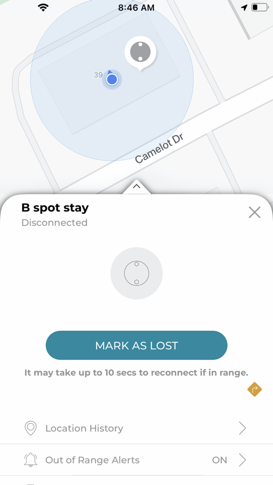 #4. Spot 2.0 Bluetooth Finder (iOS) 由: Powerstick.com