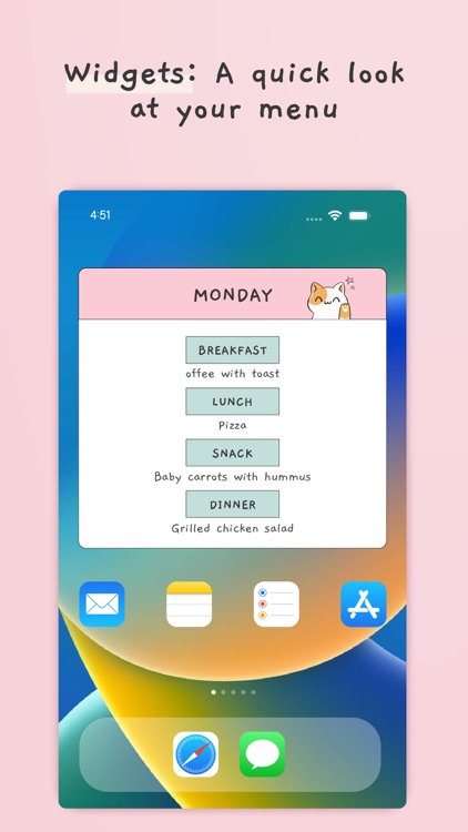 Meal plan template, food diary screenshot-6