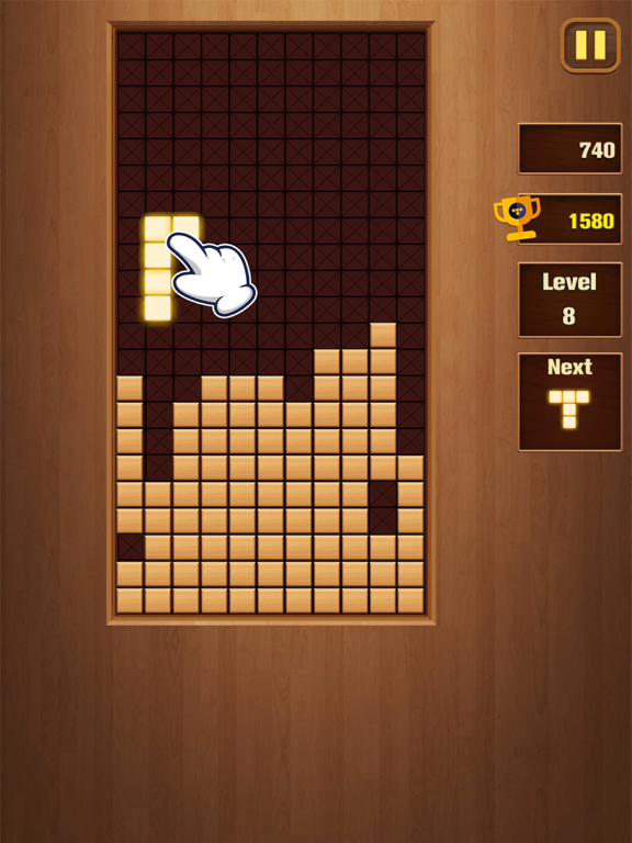 Screenshot #6 pour Block Puzzle Wood - Brain Game