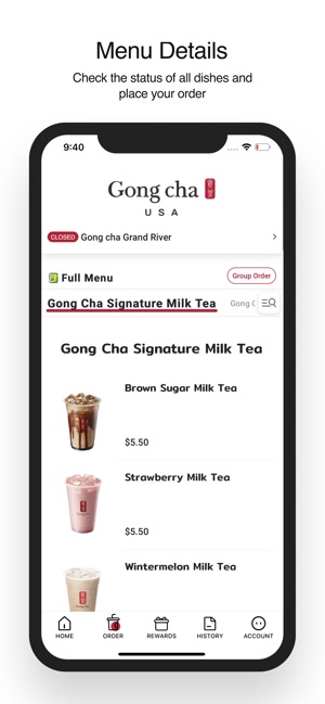 Gong cha USA on the App Store