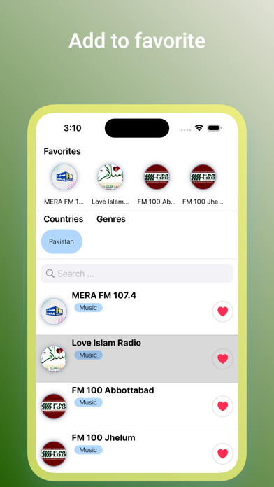 Pakistan Radio Stations Live Screenshot