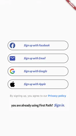 Game screenshot First Path mod apk