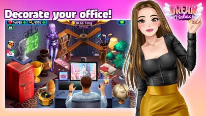 Dream Babes: Idle Dating Screenshot