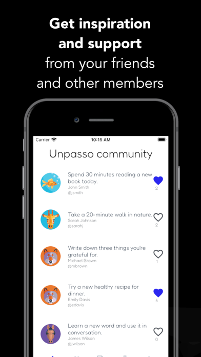 Unpasso - daily improvements Screenshot