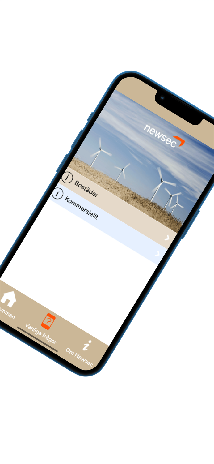 Newsec - Serviceanmälan
