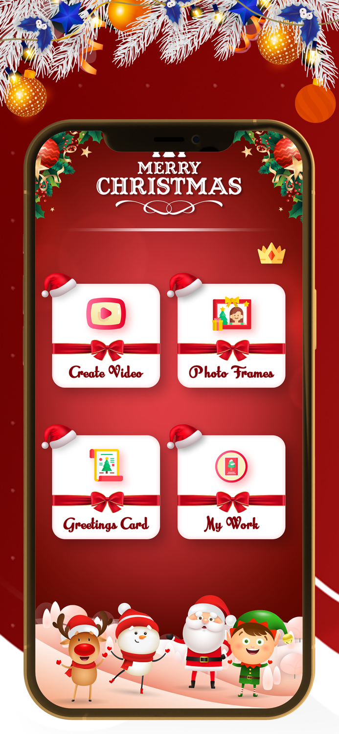 Christmas Photo Frame  Wishes