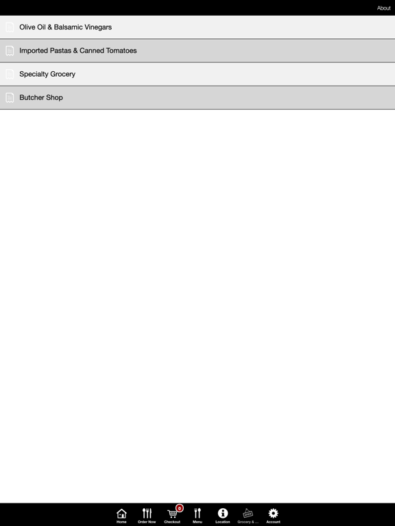 Frankie's Deli iPad screenshot 5 - Food & Drink app