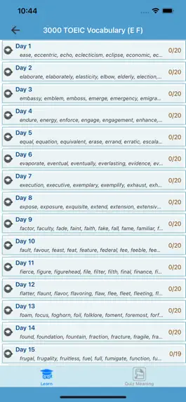 Game screenshot 4000 TOEIC Vocabulary apk