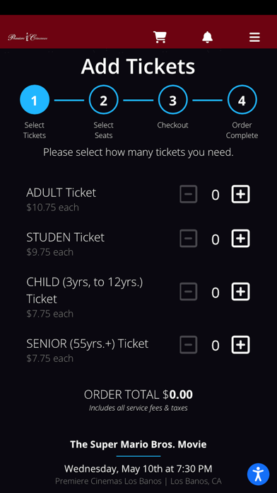 Premiere Cinema Screenshot