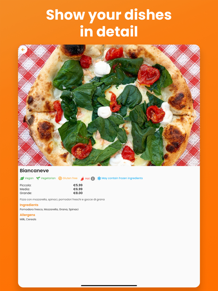 EgoMenu stunning online menus