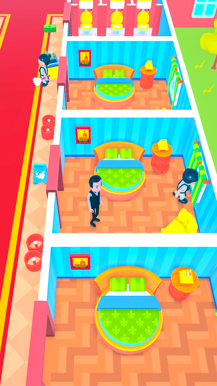 Idle Cash Manager - Hotel Game