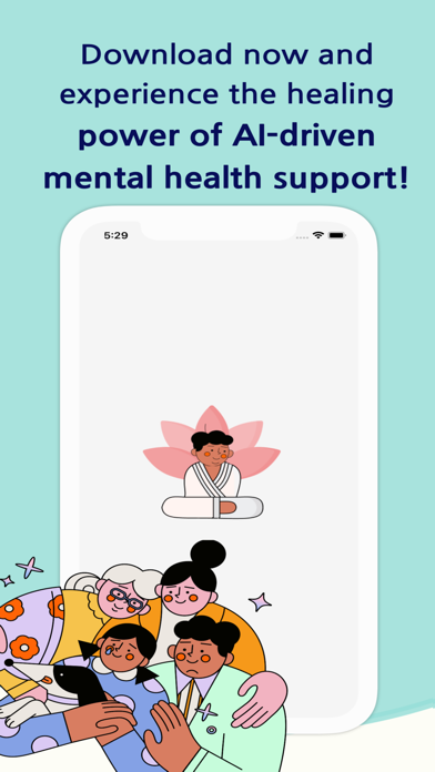 Mindful AI Wellness Meditation Screenshot