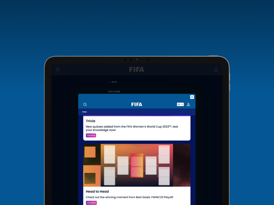 The Official FIFA App iPad app afbeelding 5
