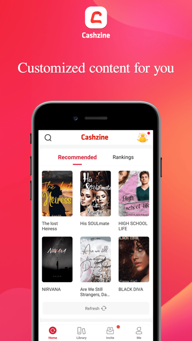 Cashzine-Read Novels Screenshot