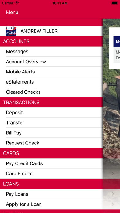 Erie Community FCU Mobile Screenshot