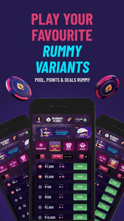 RummyVerse - Online Cash Rummy