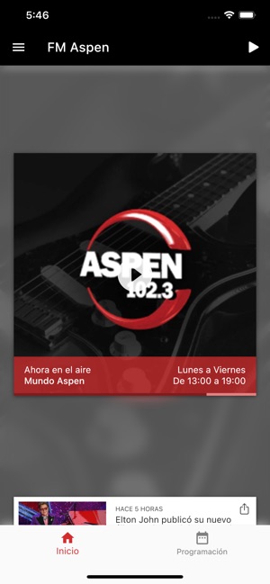 Aspen FM 102.3 en App Store