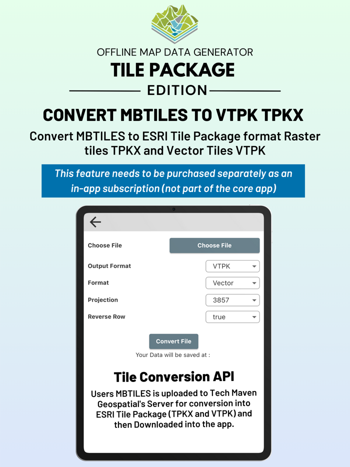 Map Data Generator TilePackage