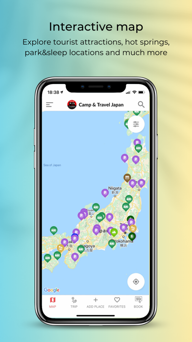 Camp & Travel Japan Screenshot
