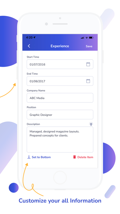 CVSimply Screenshot