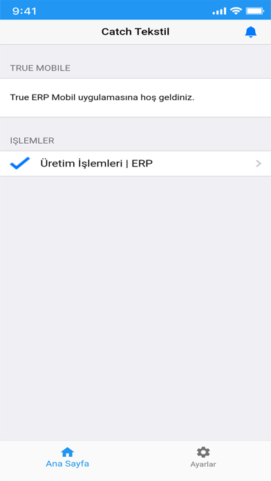 True ERP Screenshot