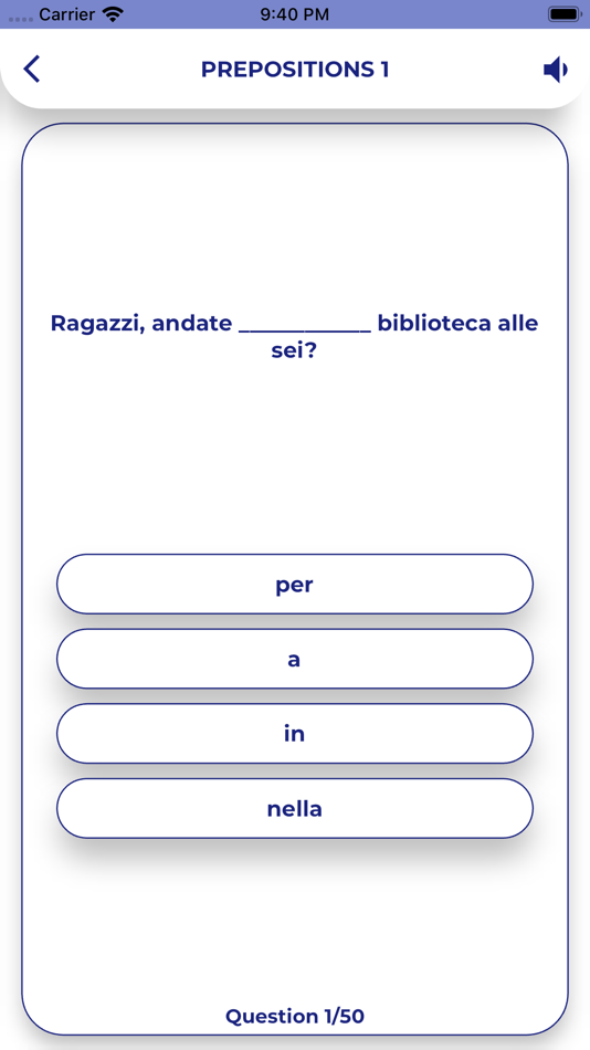 #3. Italian GrammarーLessons・Tests (iOS) 由: PORO Studio