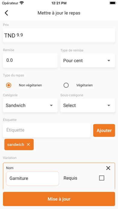 ZigZag Deliv. pour resto Screenshot