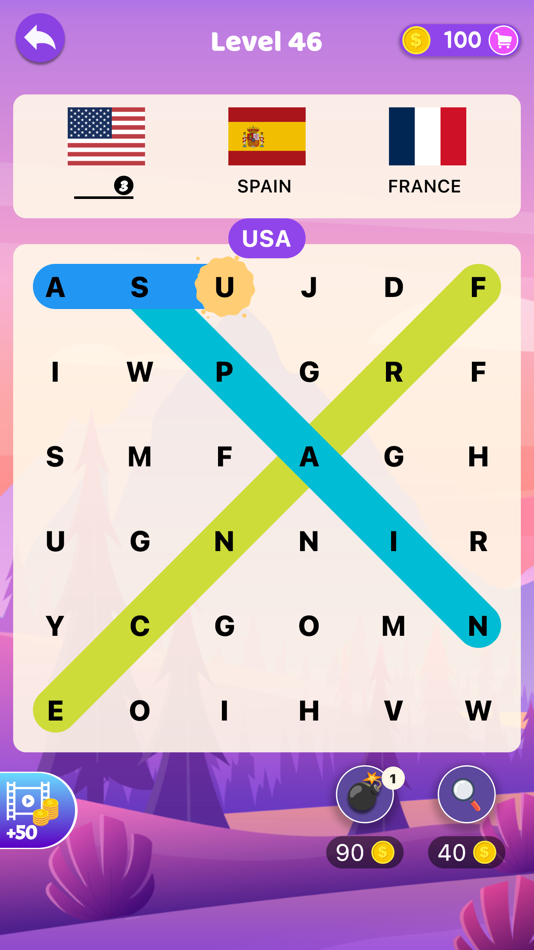 #1. Word Puzzle Games Word Search (iOS) 由: Yevhenii Riechkov