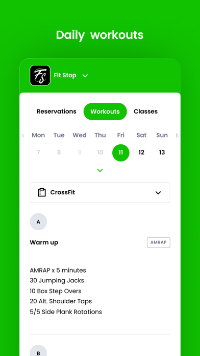 Fit Stop CrossFit Screenshot