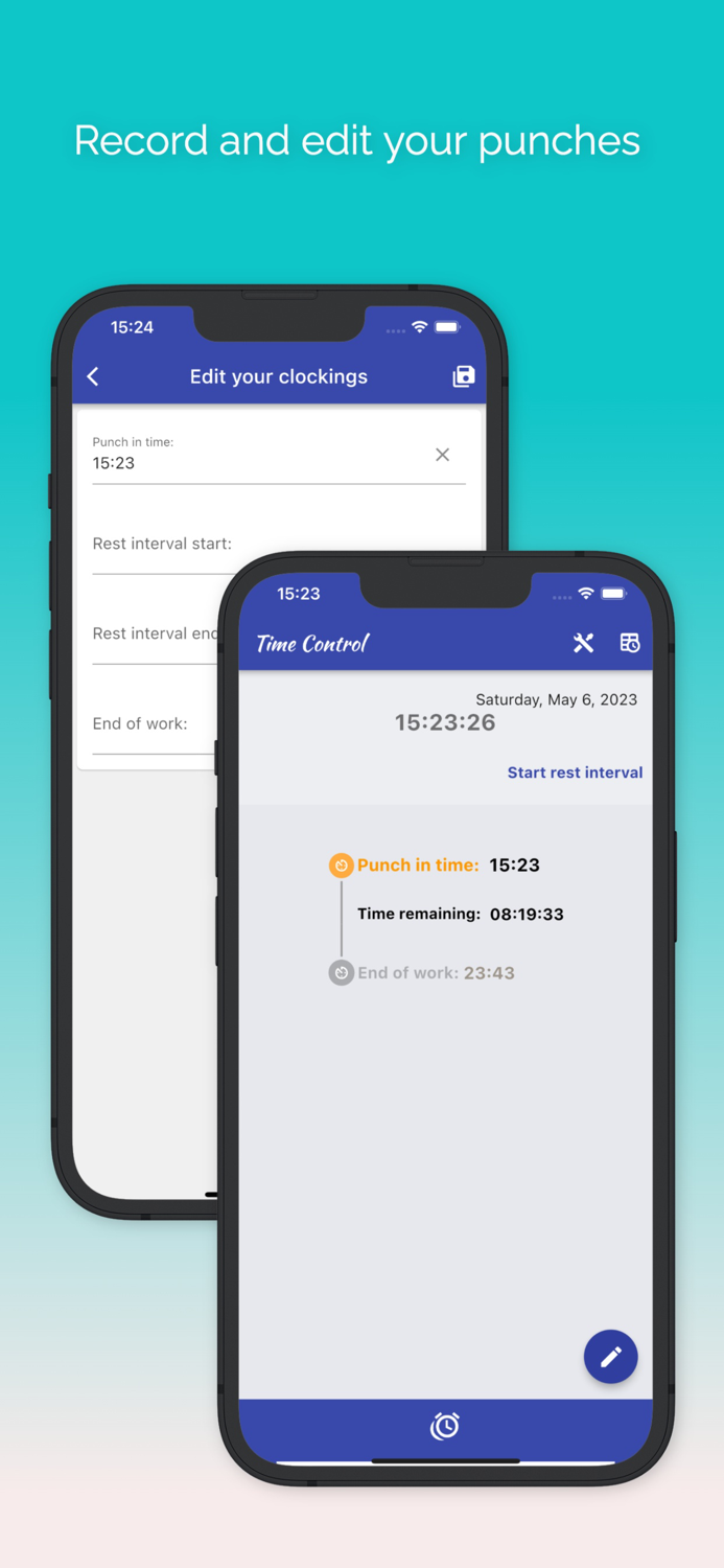 TimeControl Personal Control