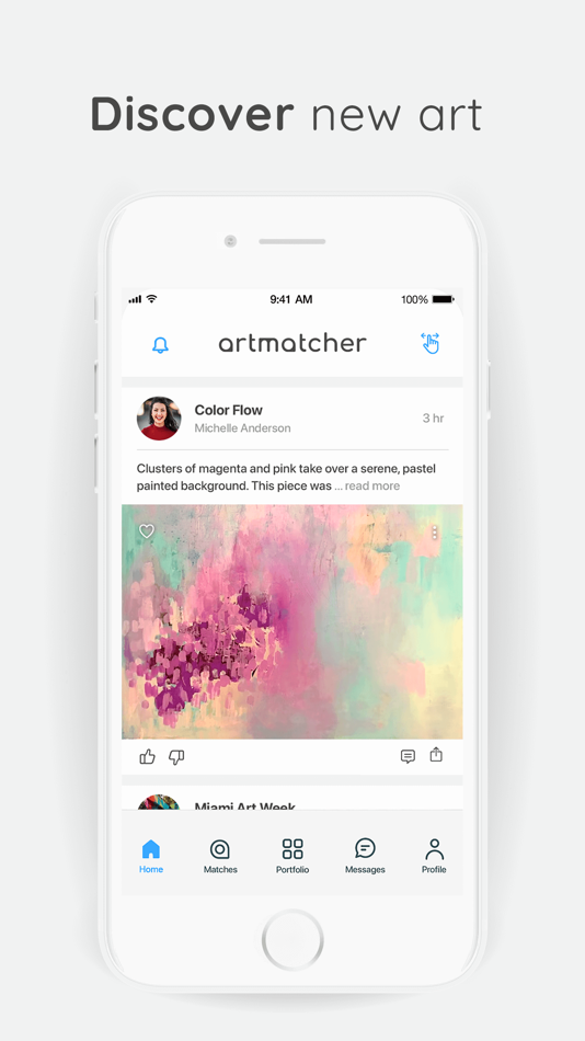 #1. Artmatcher (iOS) By: Artnado, LLC