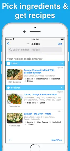 Game screenshot GreenBites - Smart Food Search apk